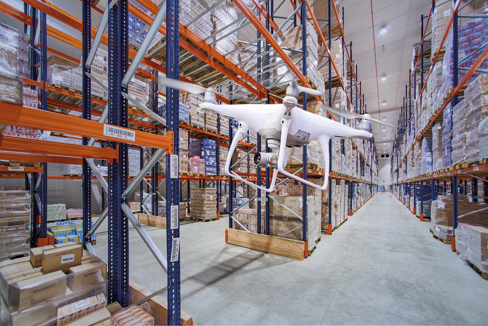 Logistica con 2024 drones